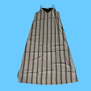 REVOLVE Three Eighty-Two Maxi Dress in Black/White Geometric Print. Medium. NWT!